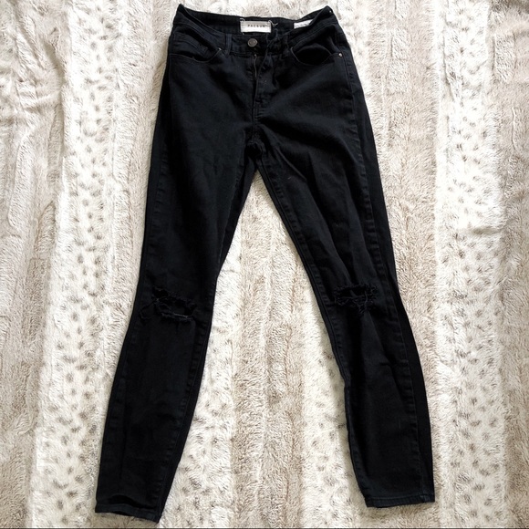 PacSun Black High Rise Skinny Jeans - Picture 2 of 6